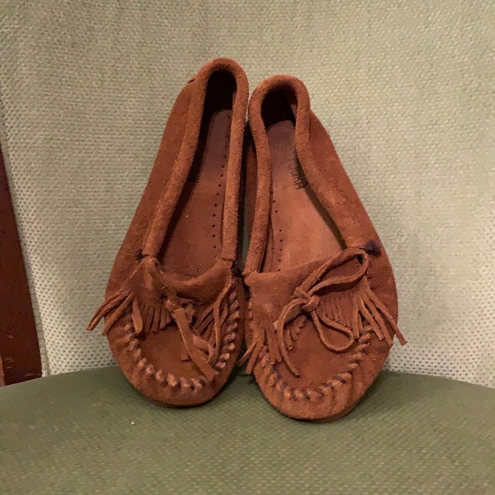 Minnetonka Kilty Moccasin